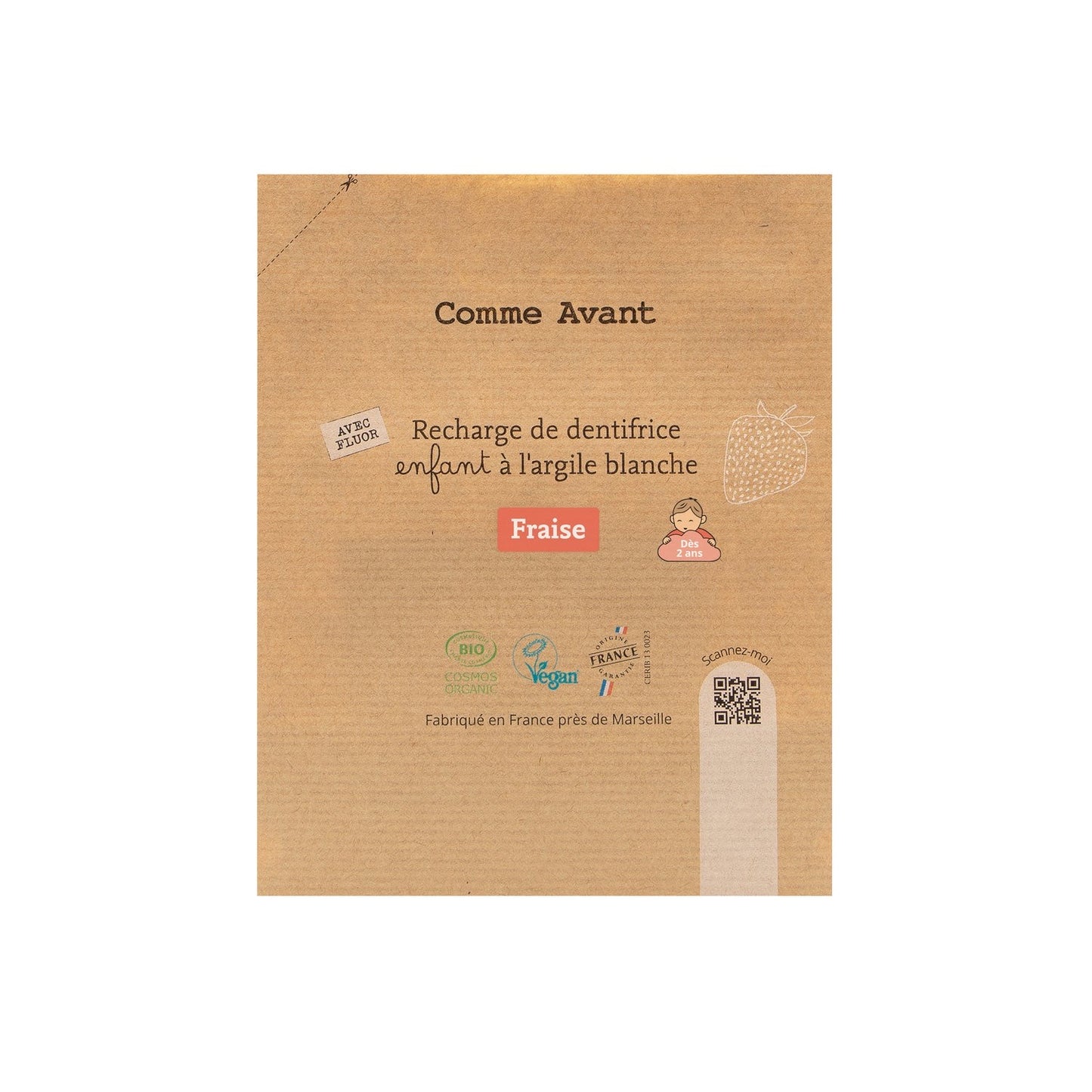 Recharge Dentifrice Enfant – Goût Fraise