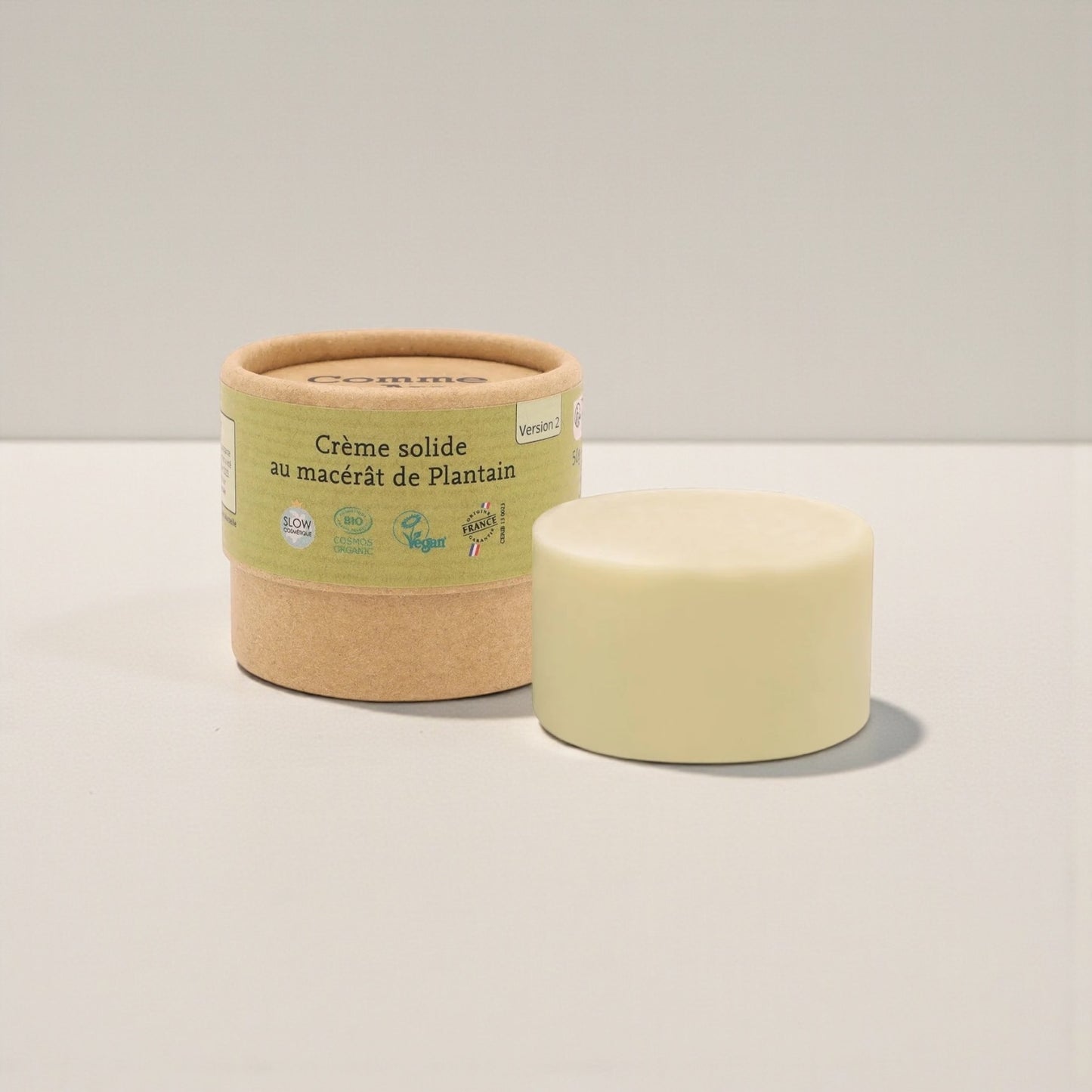 Crème solide plantain