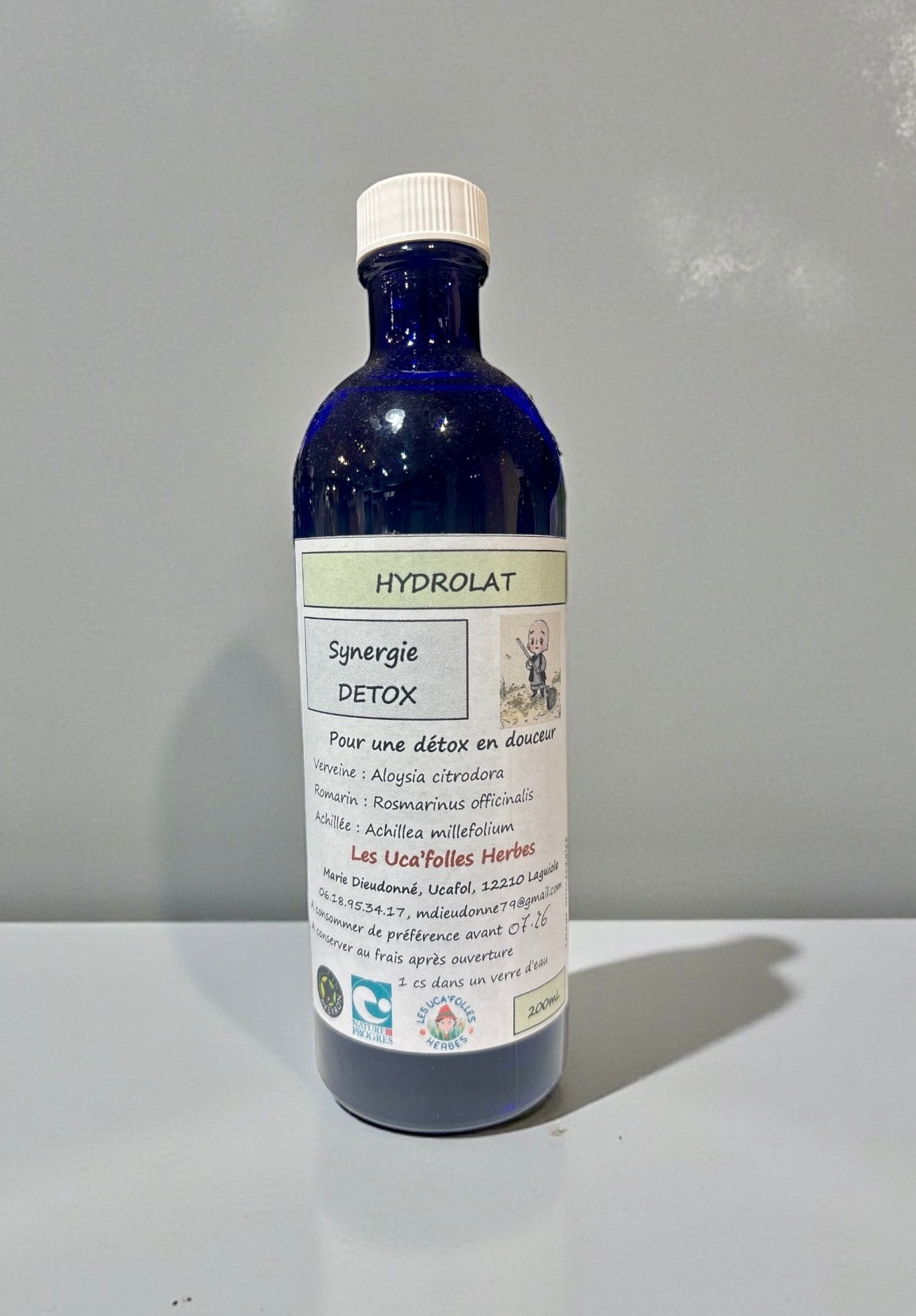 Hydrolat Détox Uca'Folles herbes