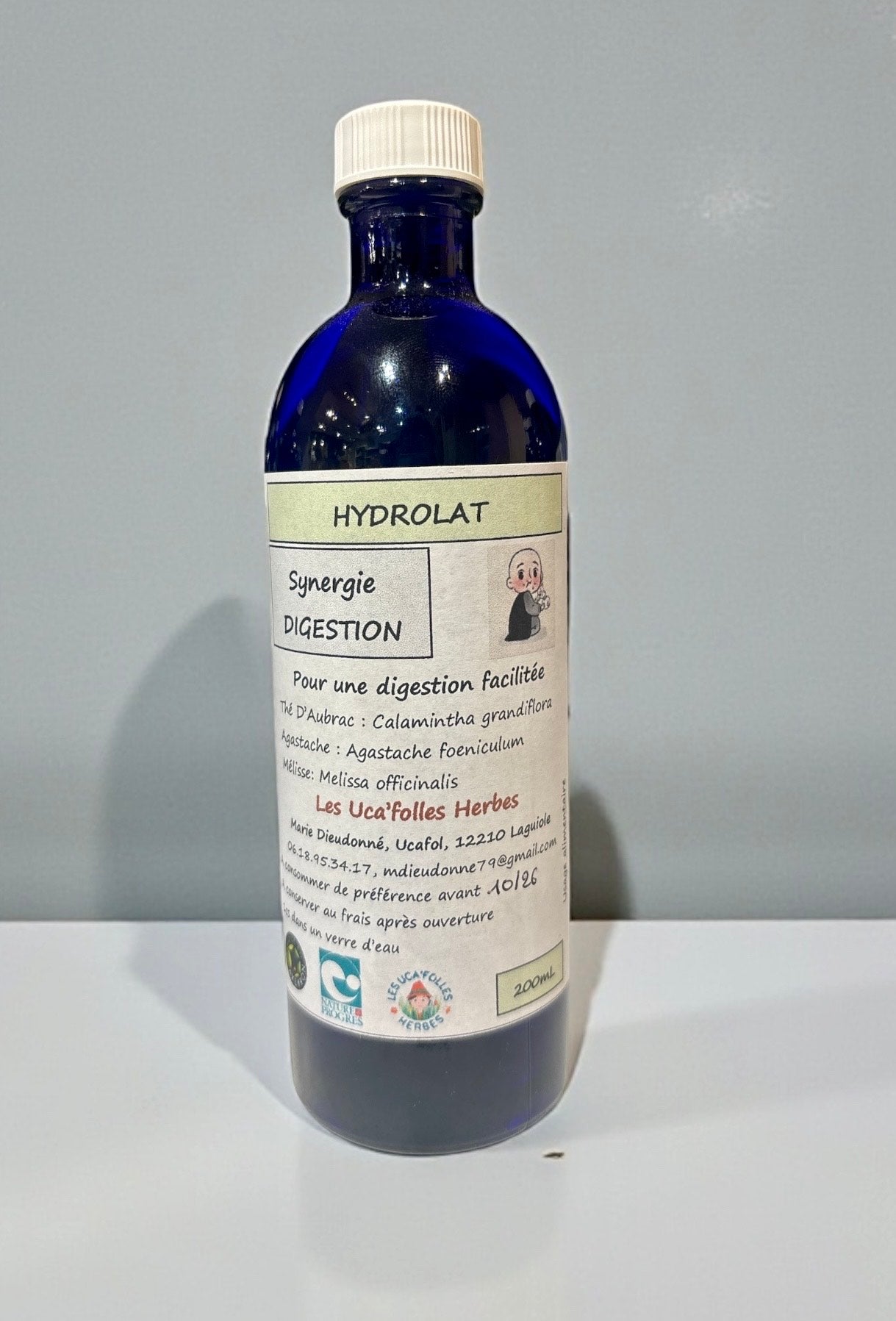 Hydrolat Digestion Uca'Folles herbes