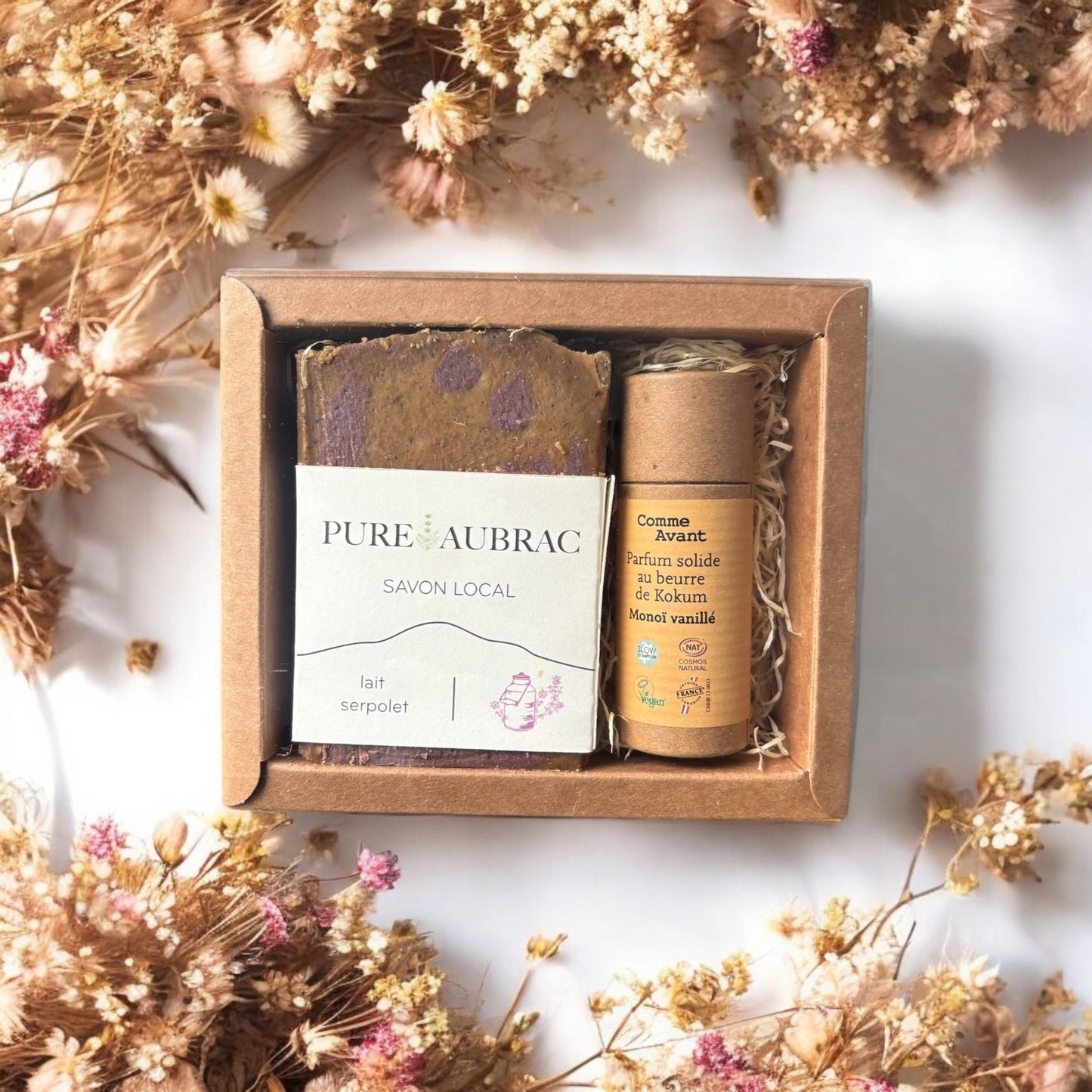 Coffret cadeau parfum solide