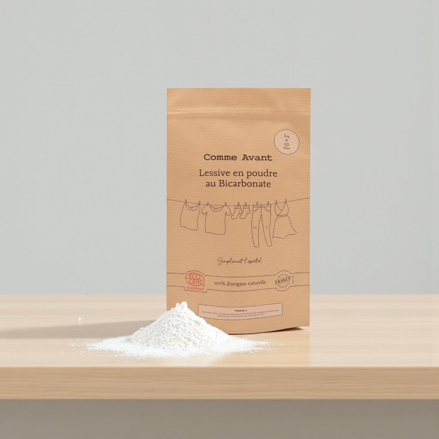 Lessive en Poudre au Bicarbonate Comme Avant