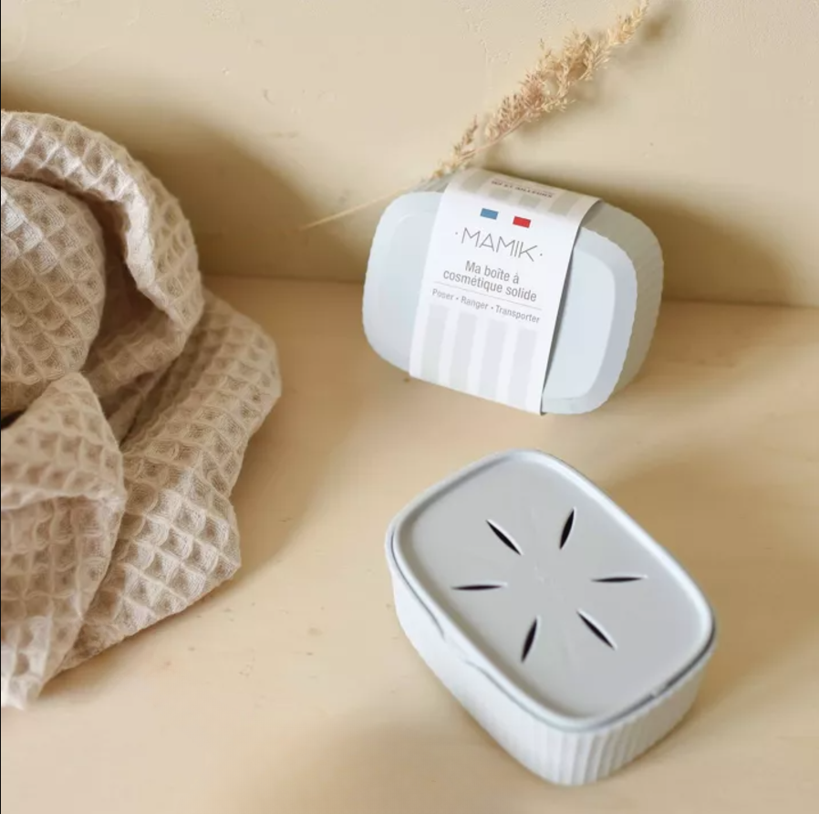 Boîte à savon vert tilleul