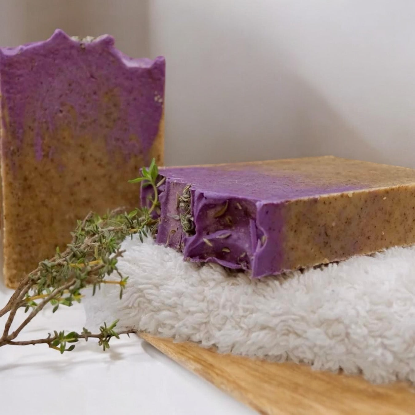 Savon local lait serpolet