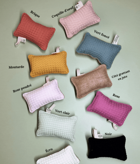 Éponges lavables coton Chamarel