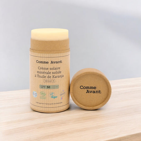 Crème solaire SPF50 minérale comme avant bio
