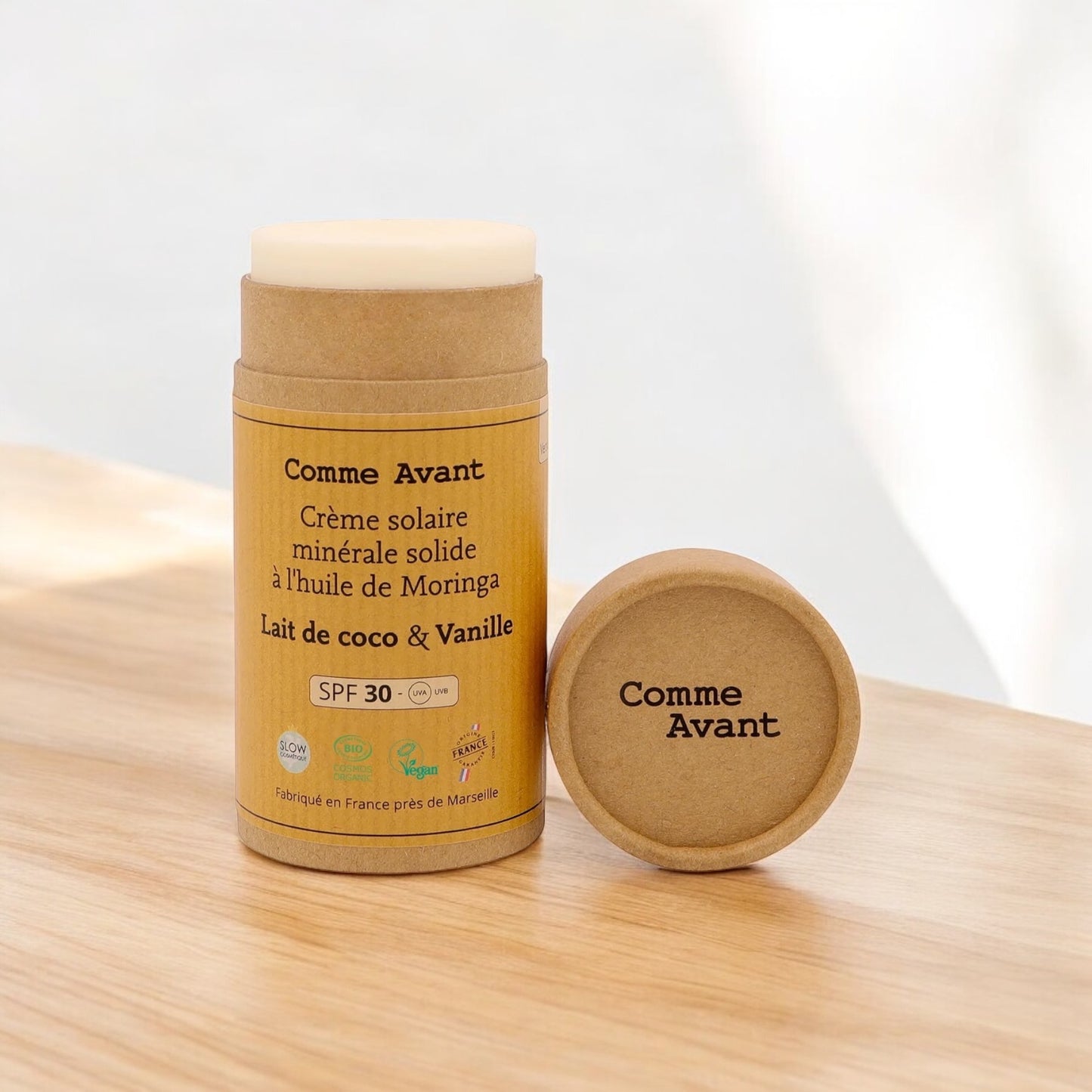 Crème solaire minérale SPF30 comme avant bio