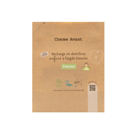 Recharge Dentifrice enfant pomme