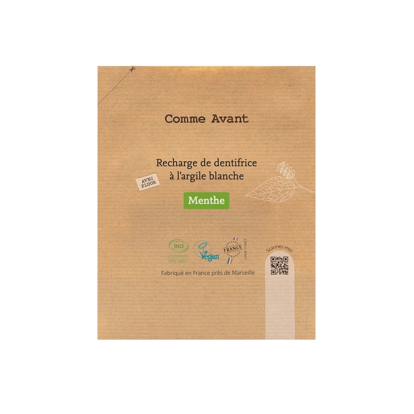 Recharge Dentifrice goût Menthe