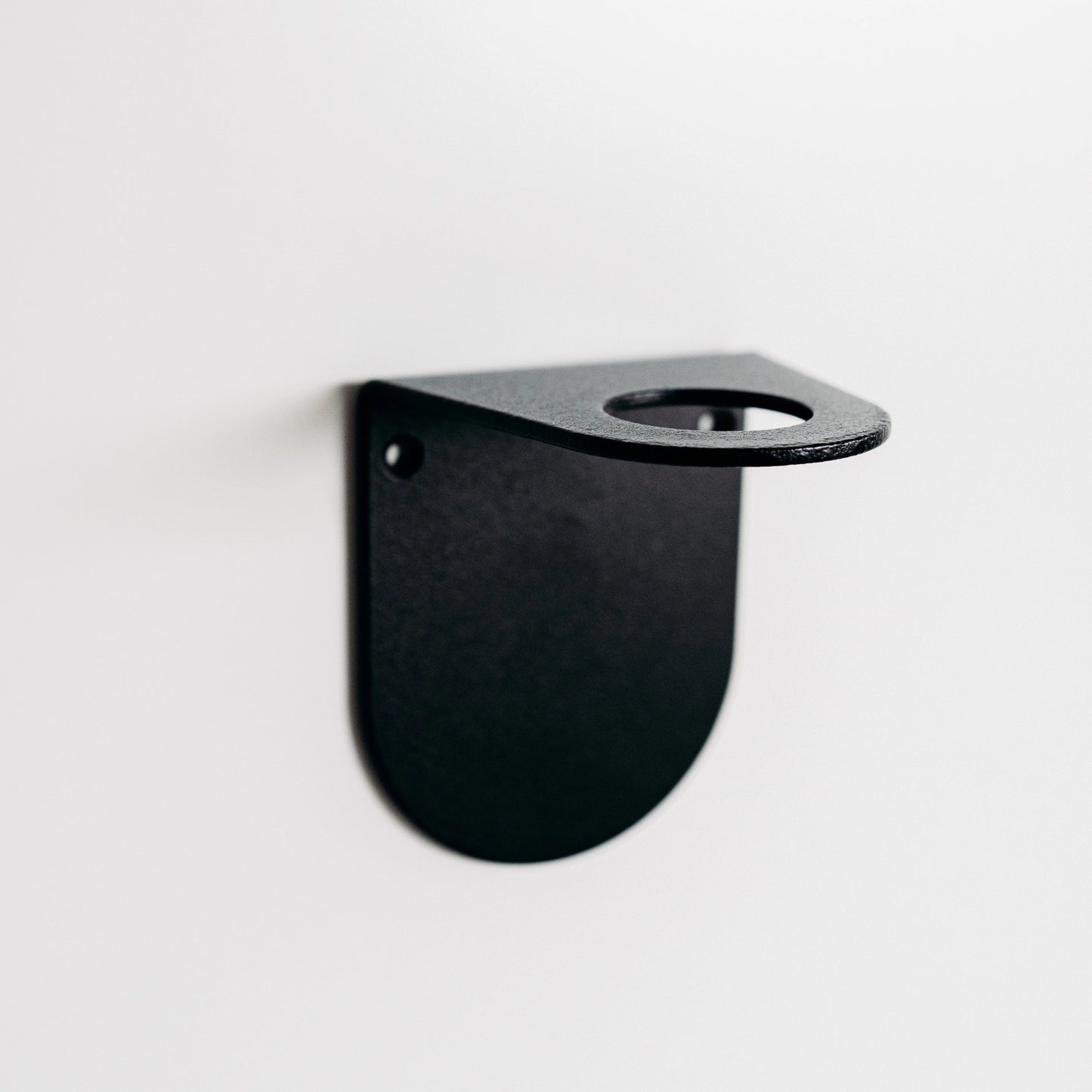 Porte flacon mural noir MAMIK