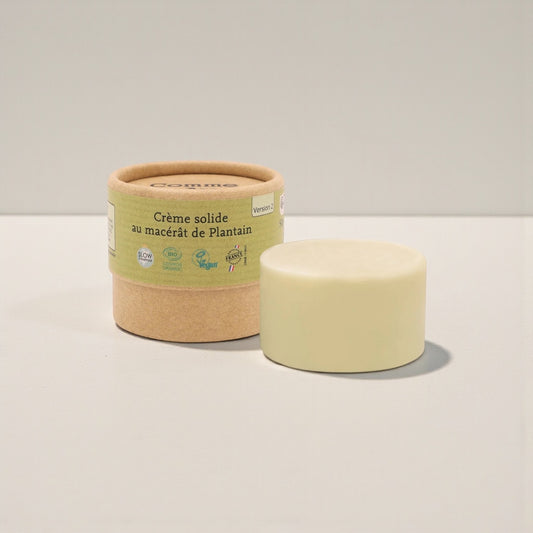 Crème solide plantain