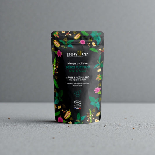 Masque capillaire détoxifiant Powder