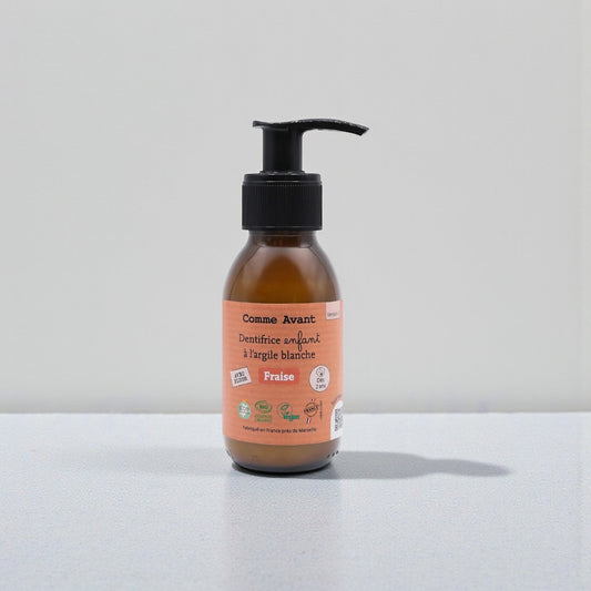 Dentifrice enfant en pâte à la fraise - Version 2 - Comme Avant