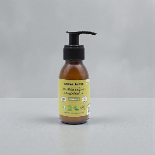Dentifrice enfant en pâte à la pomme - Version 2 - Comme Avant