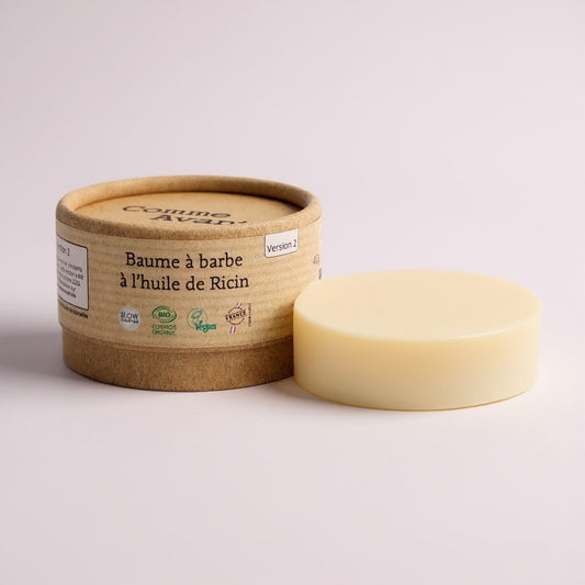 Baume barbe huile de ricin neutre