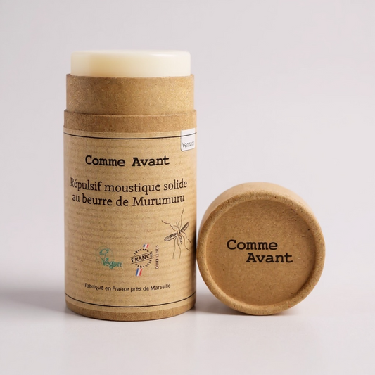 Répulsif anti-moustique solide Comme Avant