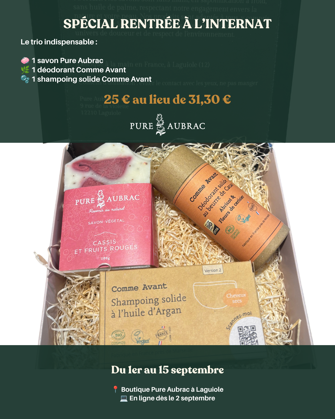 Coffret spécial rentrée