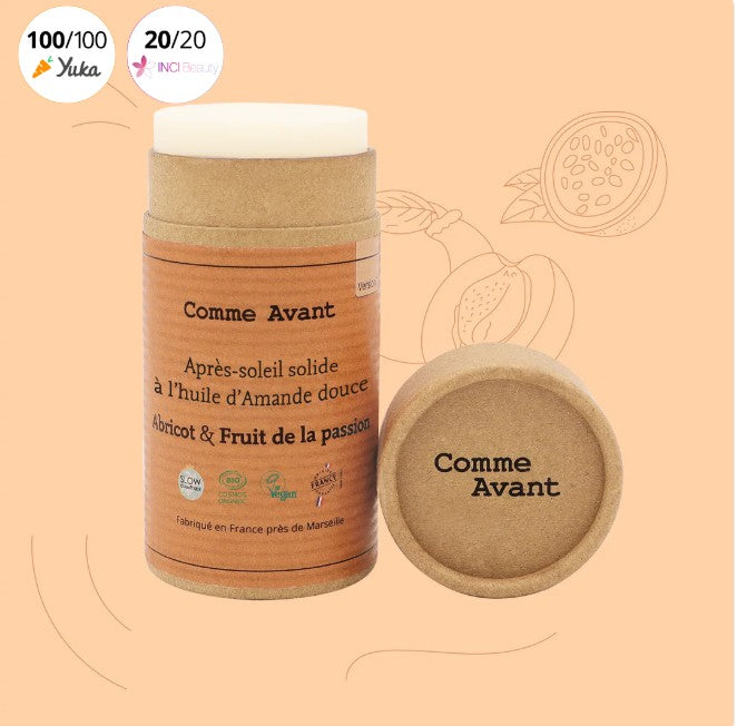 Après soleil huile d'amande - abricot fruit de la passion Comme Avant