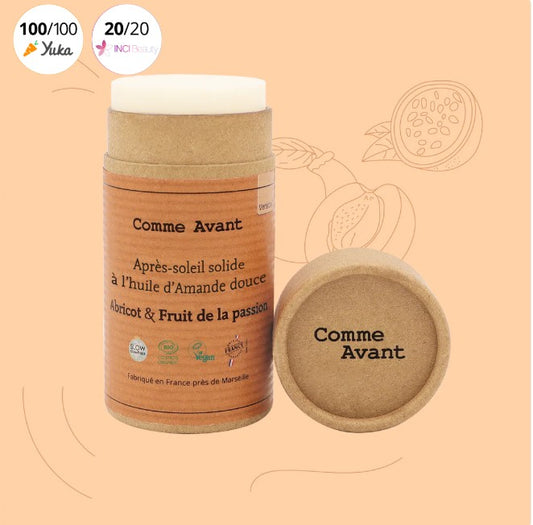 Après soleil huile d'amande - abricot fruit de la passion Comme Avant