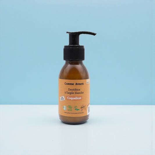 Dentifrice en pâte au coquelicot - Version 2 Comme Avant