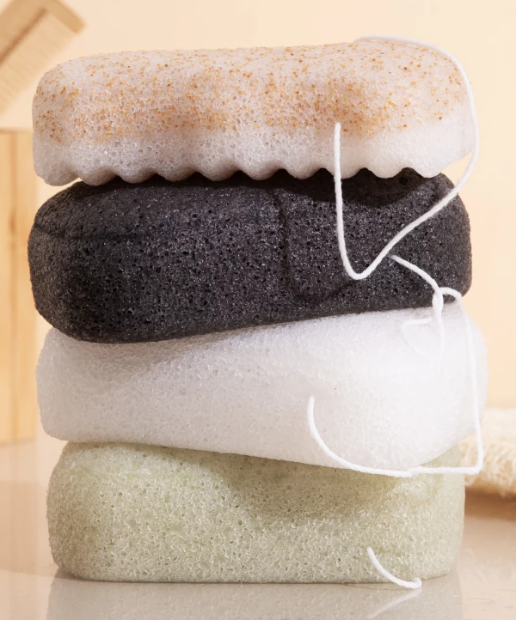 Eponge konjac corps exfoliante