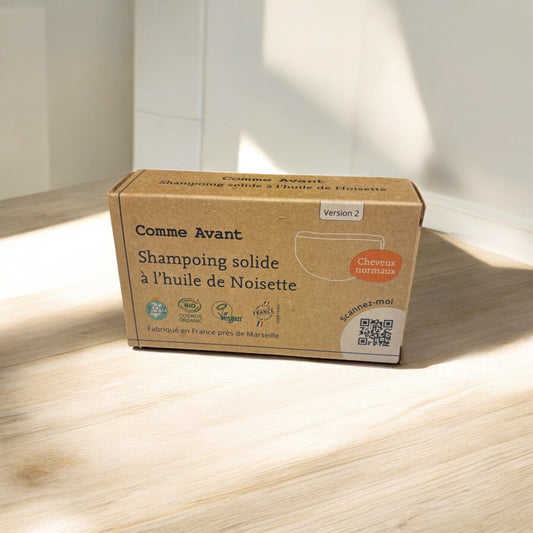 Shampoing Solide Huile de Noisette (Comme Avant)