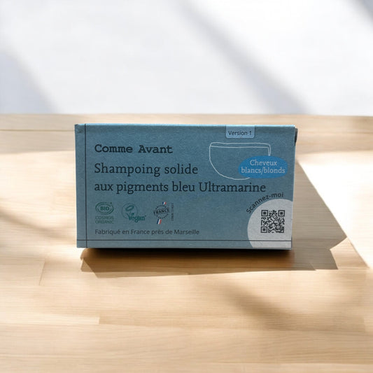 Shampoing Solide Pigment Bleu Ultramarine (Comme Avant)