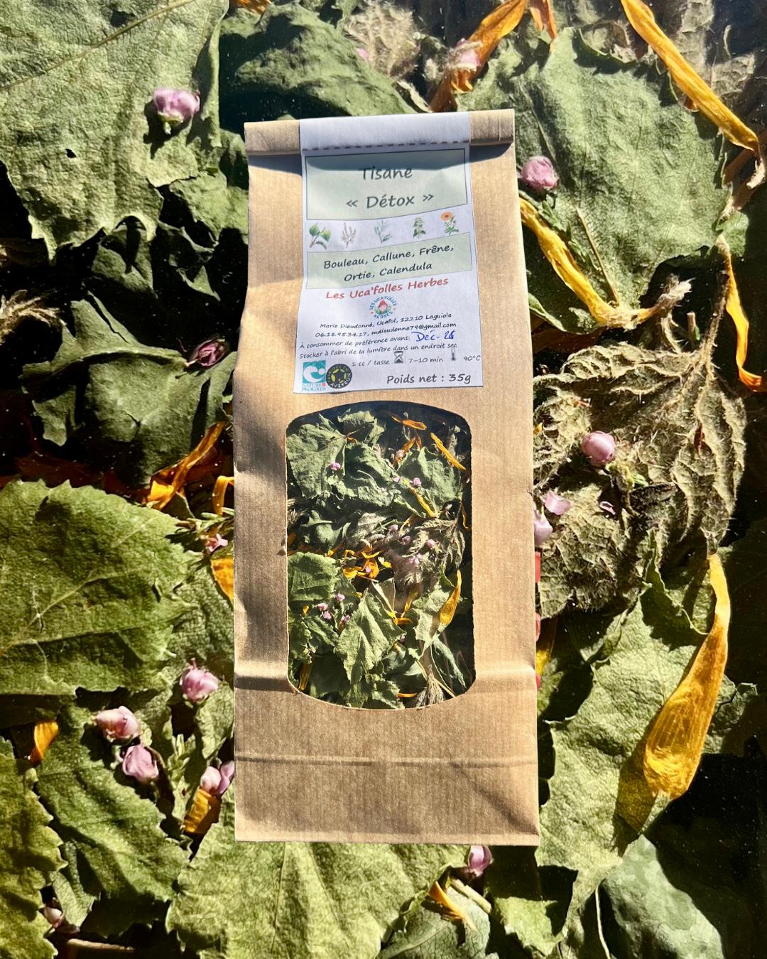 Tisane Détox Uca’Folles Herbes