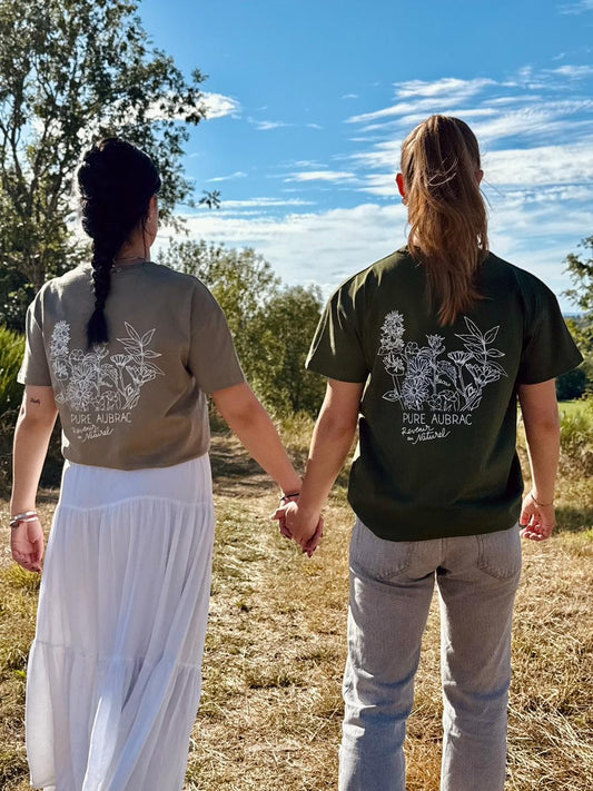 T-shirt fleur -  Pure Aubrac