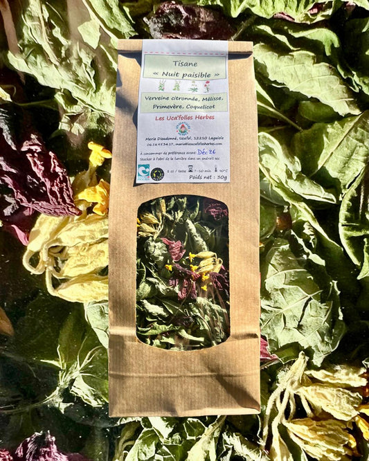 Tisane Nuit Paisible Uca’Folles Herbes